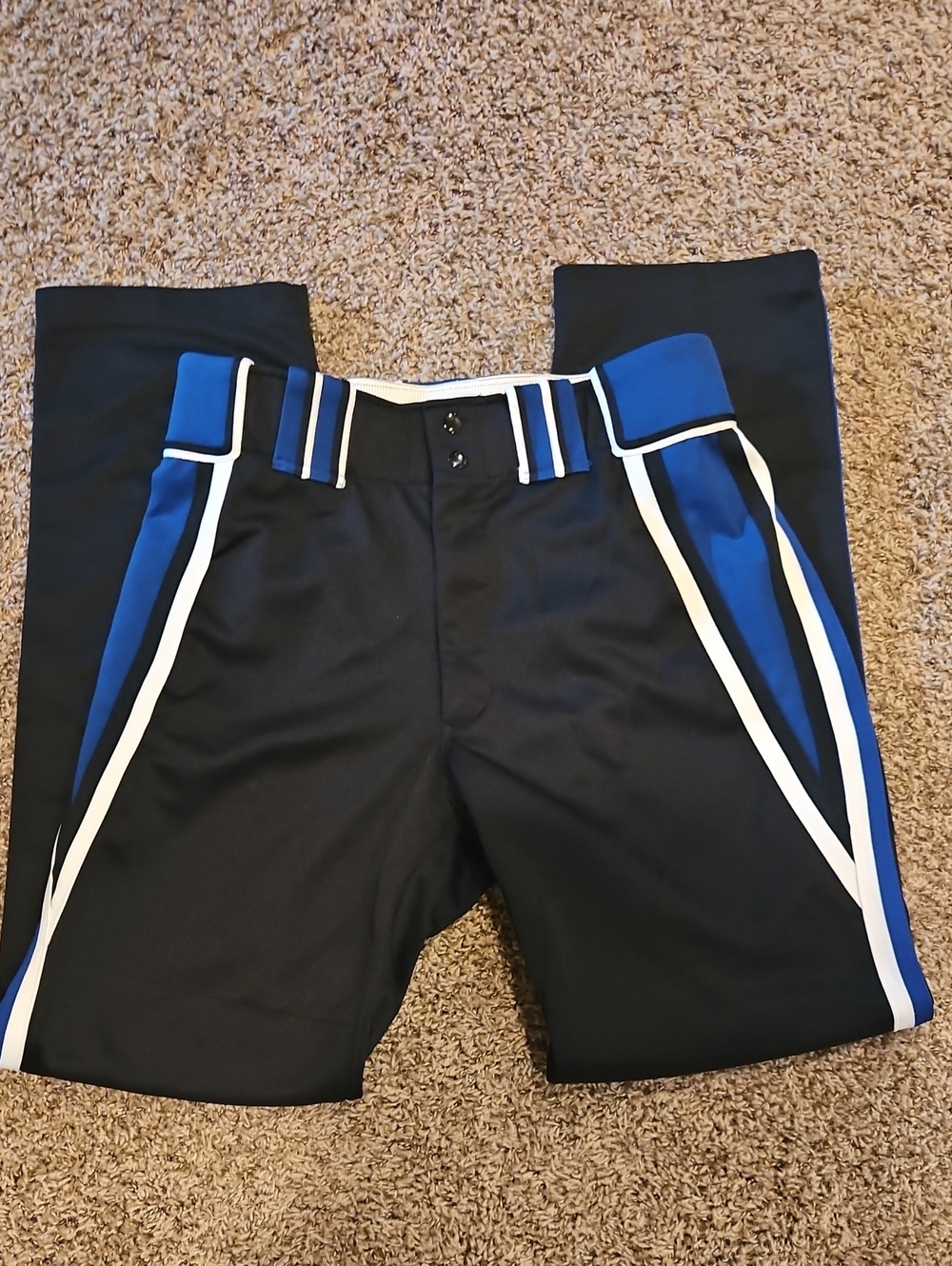 Mens Black Softball Pants